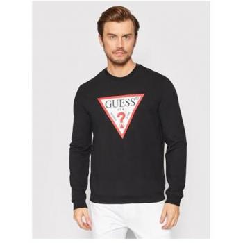 Sweatshirt Guess Audley Gris Urbano