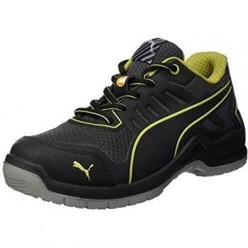 Scarpe antinfortunistiche da donna Puma FuseTC Green Wns Low S1P ESD SRC, taglia 36, colore Nero/Verde
