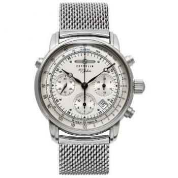 Zeppelin XL Herrenarmbanduhr Edelstahl 7618M1