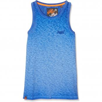 Superdry O L Low Roller, Top de Verano para Niñas, Azul