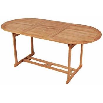 VidaXL Table à Dîner 180x90x75 cm Bois de Teck Solide