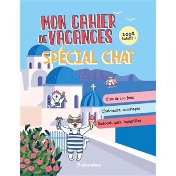 Cahier de vacances spécial chat