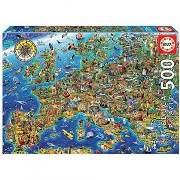 PUZZLE 500 PIEZAS MAPA DE EUROPA