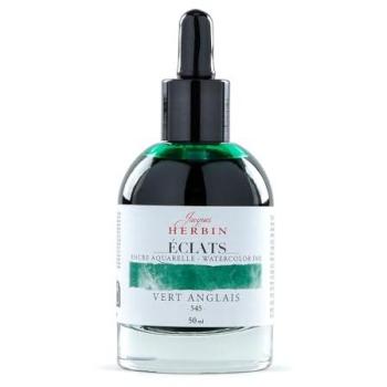 Aquarelle Éclats Jacques Herbin (Vert Anglais) – 50 ml