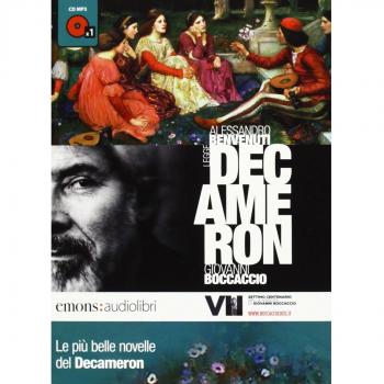 Le più belle novelle del Decamerone lette da Alessandro Benvenuti. CD Audio formato MP3