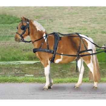 Waldhausen Einspänner Synthetikgeschirr Pony und Shetland in verschiedenen Farben