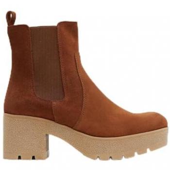 Marila Botín de Cuero con Suela Forest – Estilo Chelsea