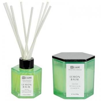 Set de vela aromática y difusor de varilla 100% cera de soja Classy Tint