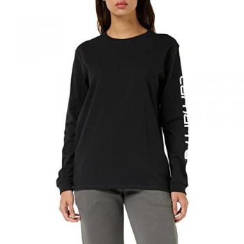 T-shirt à manches longues Carhartt Workwear Logo Noir Taille L