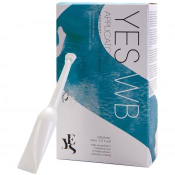 YES WB Applicators Moisturizing Lubricant, 5 mL Tubes x 6