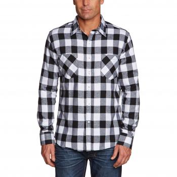 Urban Classics TB297 Karierter Regular Fit Herren Freizeit Hemd, Mehrfarbig
