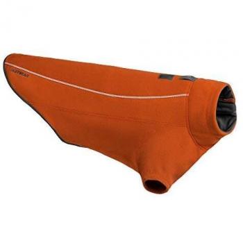 Ruffwear Climate Changer Fleece-Jacke für Hunde, Winddicht, Größe XL, Orange