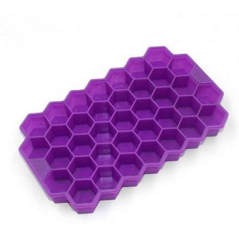Silicone Honeycomb Ice Tray & Storage Kit