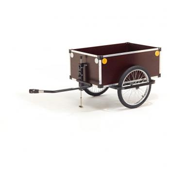 Roland Jumbo Low 20″ Cycle Trailer – Black, 40 kg Capacity