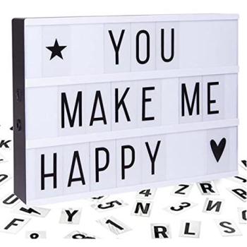 BrightLetter A4 Lightbox – 85 Symbol Pack (White)