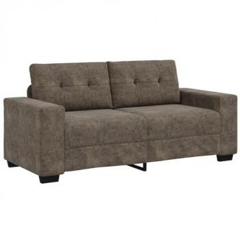 Vidaxl Sofá Loveseat 140 cm Gris Oscuro – Confort y Estilo