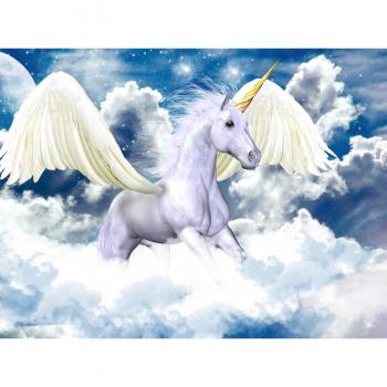 Pegasus Einhorn Wandposter aus Papermoon – restlos trocken abziehbare Tapete