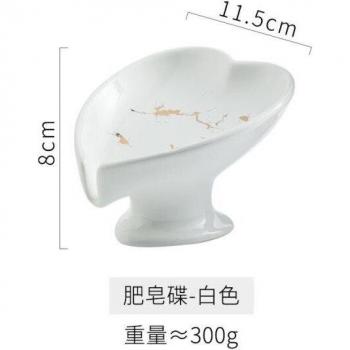 Estante de baño cerámico para jabón