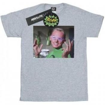 Maglietta Nera Uomo Batman Riddler DC Comics