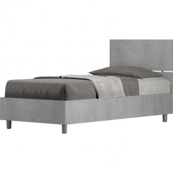 Cama Renoma Grisa con Cabecero Inclinable 80x200 – Diseño Contemporáneo