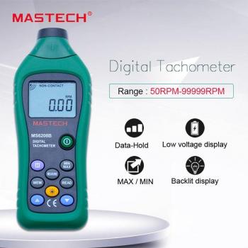 MASTECH MS6208B Non-Contact RPM Meter