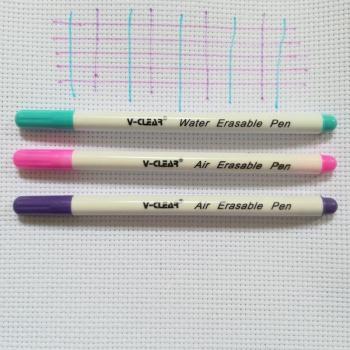 VCLEAR Water Erasable Marker Set for Fabric
