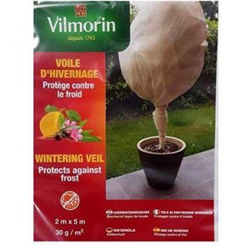 Manta Vilmorin blanca protectora del frío para plantas 30 g/m²