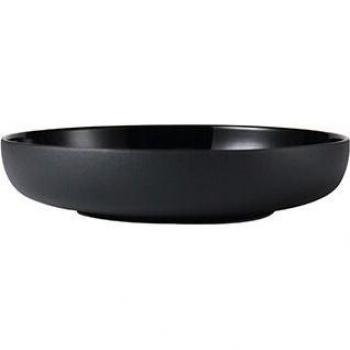 Black Gold Rim Matte Dinner Dish