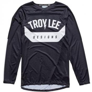 Troy Lee Designs Skyline Air Fahrrad Jersey Langarm Schwarz L