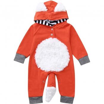 Mini Explorador Zorro: Vestimenta 3D para Bebés