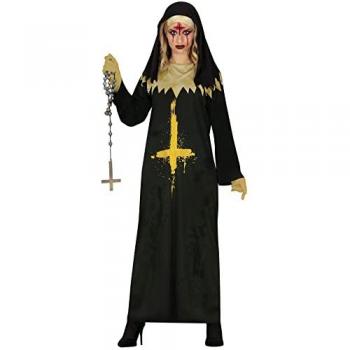 Fiestas Guirca: Diabolische Nonne in Schwarz & Rot
