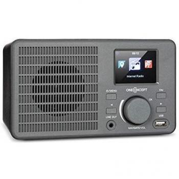 OneConcept TuneUp Internetradio mit High Contrast and Color Display