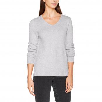 Vila Viril Casual Grey Top
