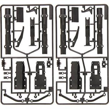 Big Truck Parts – Tamiya 56 × 525 Carbon Reinforced Semi‑Trailer Matte Axle