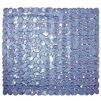 Marelia Badezimmermatte Weiß 54 x 54 cm von ASTURDINTEX
