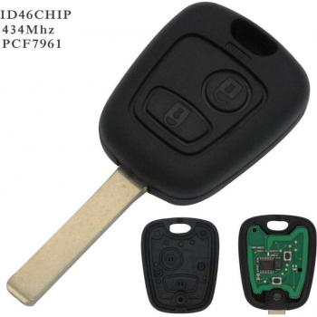 Clé Plip avec Électronique pour Peugeot et Citroën