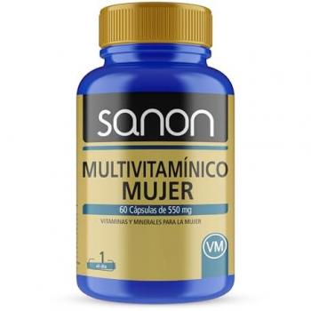 Pacote com 10 Multivitamínicos Femininos 60 Cápsulas 550mg
