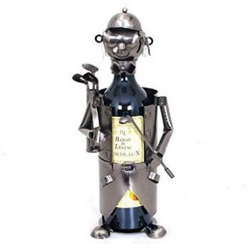 Accessoire de table FAYE Support bouteille métallique Le Golfeur