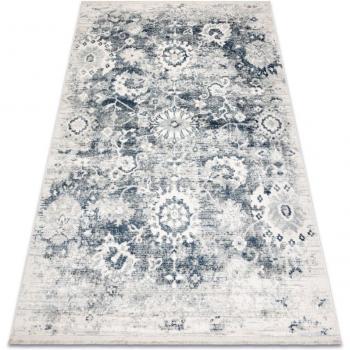 Fringed Blue Distin Rug
