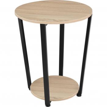 Table d’appoint industrielle Swindon 50x62,5 cm – Modèle Tectake
