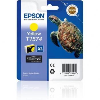 Original Epson C13T15744010 / T1574 Tintenpatrone gelb