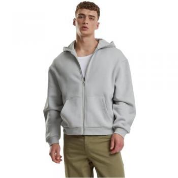 Outdoorjacke Urban Classics Fluffy Zip Cardigan Herren 3XL, Lightasphalt