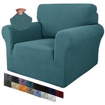 Housse Élastique pour Canapé 1 Place avec Accoudoirs