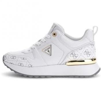 Zapatillas Runner Kynneth con Aplicación Laminada y Diseño Metálico para Mujer
