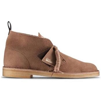 Clarks Herren Wildleder Stiefel in Braun