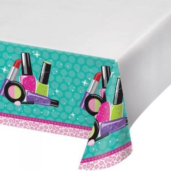 Cubierta de mesa de plástico brillante spa
