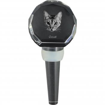 Transparent Cat-Themed Wine Stopper