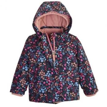Killtec Winterjacke mit Kapuze Blumen