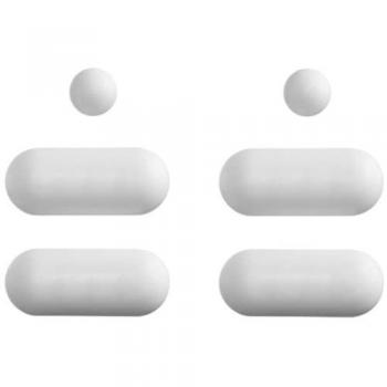 Tampons pour Starck 3, 3e étage, Vero Noir, Duravit