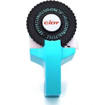 C101 Manual Typewriter Label Maker with 3D Effect